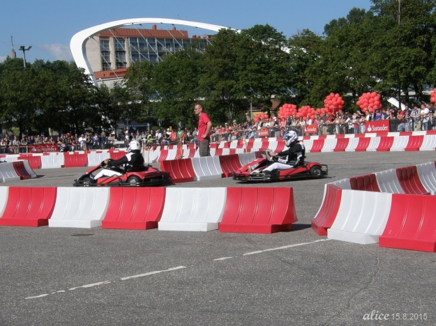 Kimi @ karting Event in Helsinki August 2015