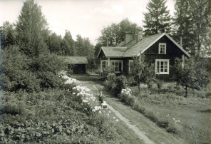My childhood home in the mid. of 1950's